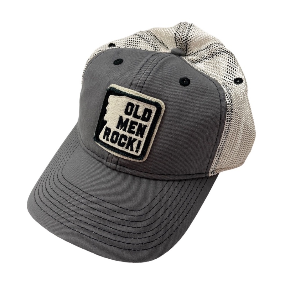 NWOT Old Men Rock Trucker Hat New Hampshire Great Stone Face